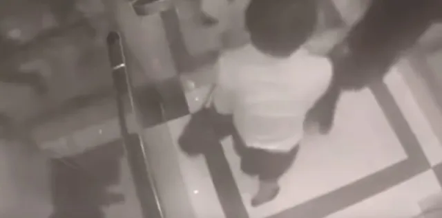 Elevator Beatdown: Creep Harasses Petite Woman — Big Mistake
