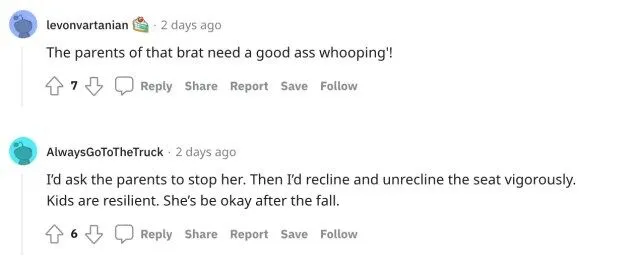 toddler terrorizing plane passengers