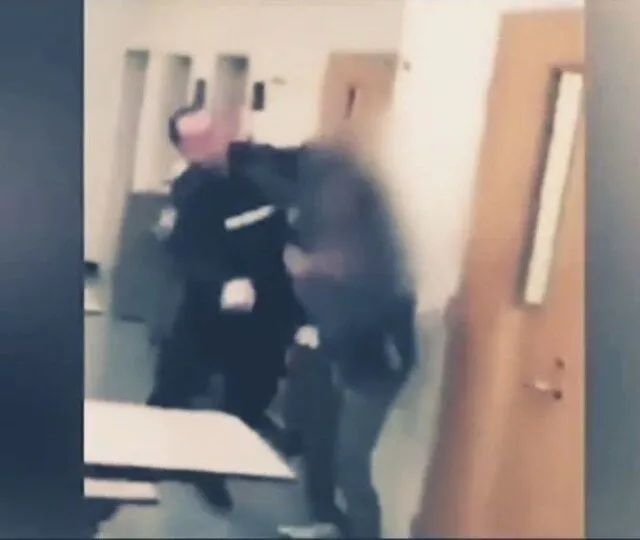 Loudoun County Sheriff High Schooler Punches Sheriff Deputy In Face During Cafeteria Fight But Deputy Is Not In Mood To Play